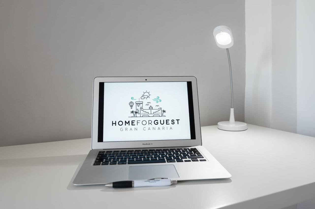 Homeforguest Two-Bedroom Apartment In The Heart Of Triana 大加那利岛拉斯帕尔马斯 外观 照片